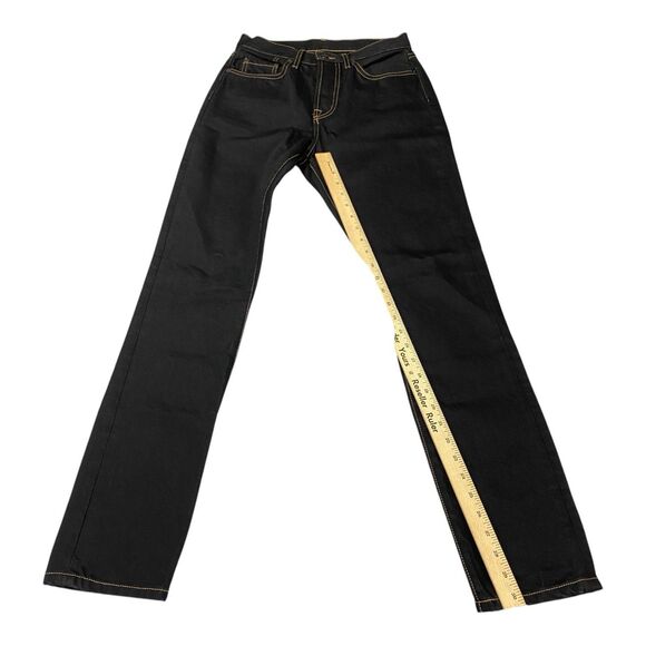 Wardrobe NYC Women Black Jeans Szie 25 Stitched in Contrast Thread - USA- - Picture 6 of 15